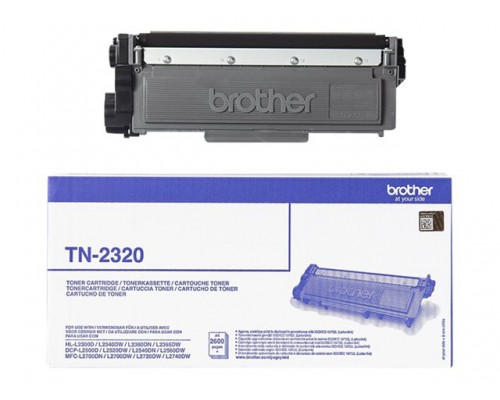 BROTHER TN-2320 toner zwart high capacity 2.600 paginas 1-pack