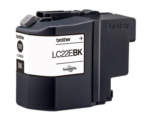 BROTHER LC22EBK inkt black hoge capaciteit 2400 p. voor MFCJ5920DW