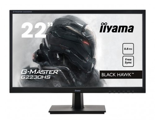 IIYAMA G-Master G2230HS-B1 21.5inch FHD 250cd/m2 0.8ms DVI HDMI Speakers Black Tuner