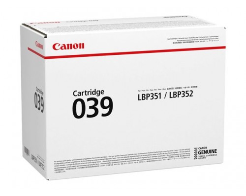 CANON toner CRG 039 standard capacity yield 11.000