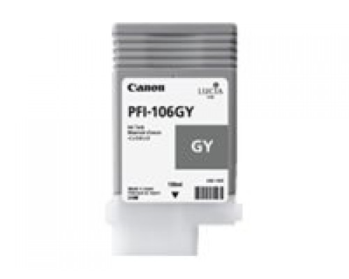 CANON PFI-106GY inktcartridge grijs standard capacity 130 ml 1-pack