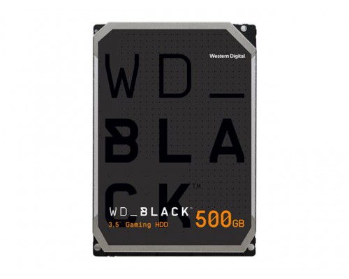 WD Desktop Black  500GB 7200rpm 6Gb/s SATA 64MB cache 3.5inch Bulk