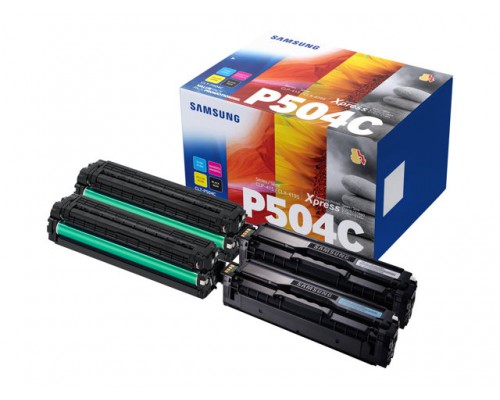 SAMSUNG CLT-P504C/ELS 4-pk CYMK Toner Crt