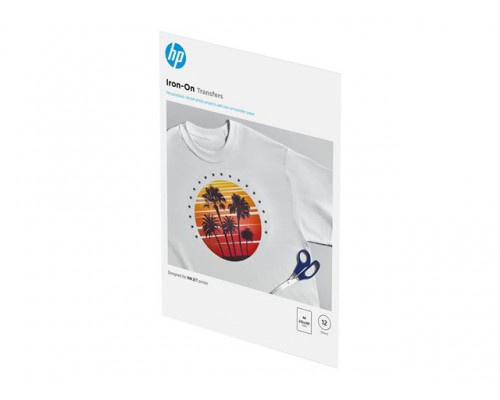 HP Iron-on transfers thermisch 170g/m2 A4 12 sheets 1-pack
