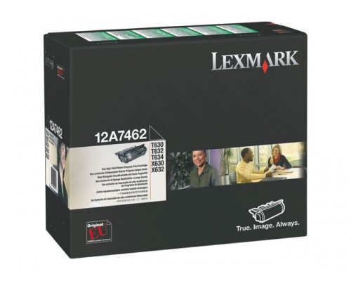 LEXMARK T63X tonercartridge zwart high capacity 21.000 pagina s 1-pack return program