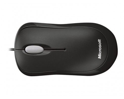 MS Ready Mouse Black - OPTICAL MOUSE Wired - USB - BLACK new packaging