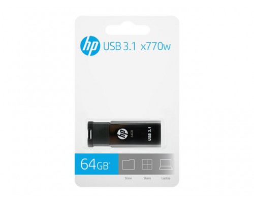 HP x770w 64GB USB stick sliding