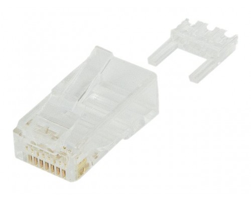 EWENT Modular CAT6 Connector RJ45 (10 pieces) Round Stranded or Round Solid